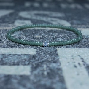 Sky Blue Topaz Bracelet, Birthday Gift, Mens Birthstone, Men Gift, Men Bracelet, Gemstone bracelet, Minimalist Bracelet, Beaded Bracelet