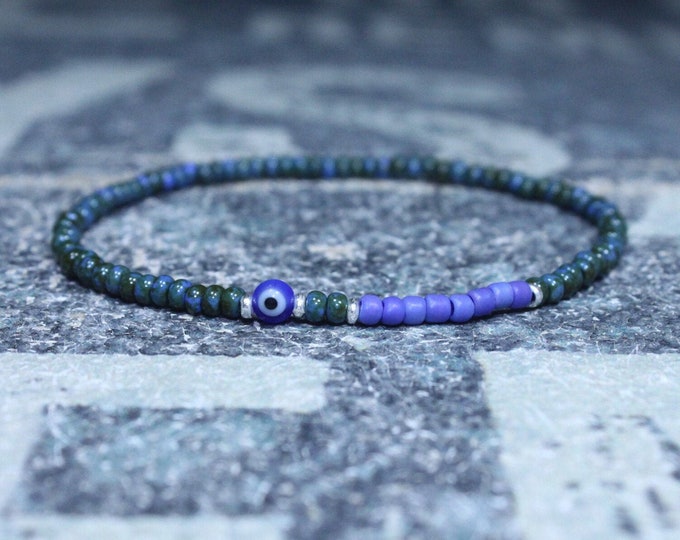 Kabbalah, Mens Beaded Bracelet, Anniversary Gift, Evil Eye Bracelet, Men Gift, Gift for Boyfriend, Bracelet, Couples Bracelet, Bead Bracelet