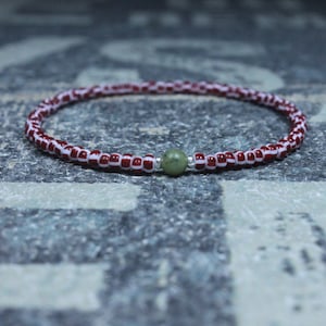Mens Jade Bracelet, Mens Jewelry, Minimalist Bracelet, Gifts for Men, Anniversary Gift, Birthday Gift, Gift for Husband, Boyfriend Gift S2