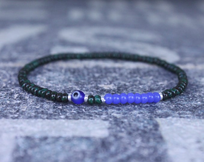 Kabbalah, Mens Beaded Bracelet, Anniversary Gift, Evil Eye Bracelet, Men Gift, Gift for Boyfriend, Bracelet, Couples Bracelet, Bead Bracelet