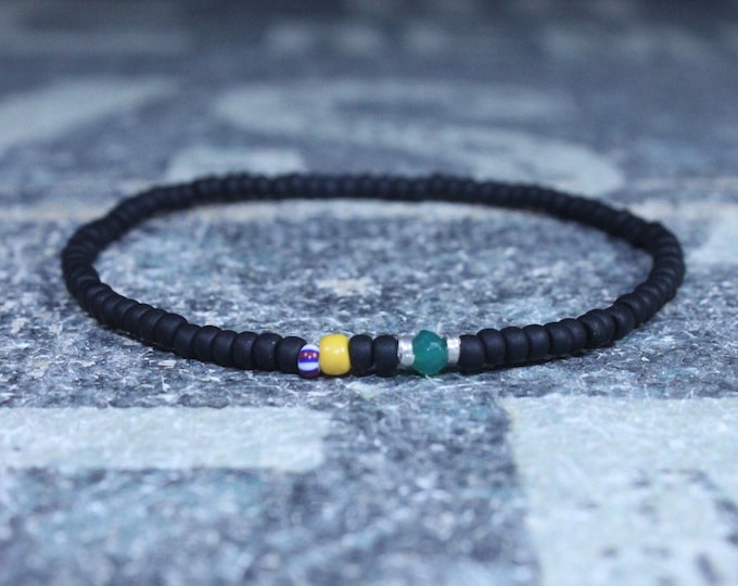 Gifts for Men, Onyx, Friendship Bracelet, Green Onyx Bracelet, Mens Bracelet, Beaded Bracelet Boyfriend Gift for Boyfriend, Gifts for Him