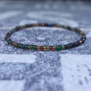 Bracciale con perline da uomo, bracciale da uomo, gioielli minimalisti, bracciale minimalista, gioielli da uomo, braccialetto con perline, regalo per fidanzato, regalo da uomo