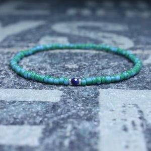Bracciale Lapis Lazuli, Mens Lapis Lazuli Jewelry, Mens Jewelry, Mens Beaded Bracelet, Bracciale dell&#39;amicizia, Regalo per gli uomini, Regalo del marito