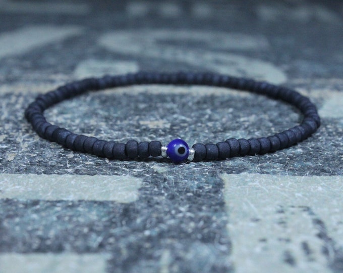 Kabbalah, Mens Beaded Bracelet, Anniversary Gift, Evil Eye Bracelet, Men Gift, Gift for Boyfriend, Bracelet, Couples Bracelet, Bead Bracelet