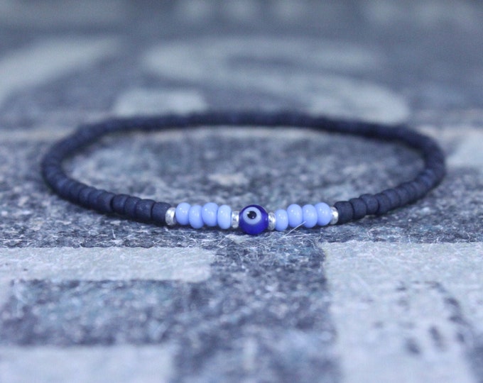 Kabbalah, Mens Beaded Bracelet, Anniversary Gift, Evil Eye Bracelet, Men Gift, Gift for Boyfriend, Bracelet, Couples Bracelet, Bead Bracelet