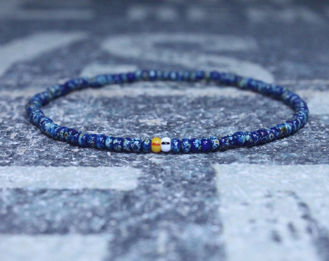 Mens Beaded Bracelet, Mens Bracelet, Minimalist jewelry, Minimalist Bracelet, Mens Jewelry, Beaded Bracelet, Boyfriend Gift, Men's Gift