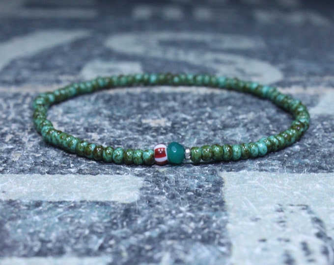 Gifts for Men, Onyx, Friendship Bracelet, Green Onyx, Mens Bracelet, Beaded Bracelet, Boyfriend Gift, Gift for Boyfriend, Gifts for Him