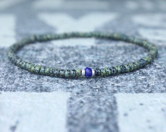 Lapis Lazuli Bracelet, Mens Lapis Lazuli Jewelry, Mens Jewelry, Mens Beaded Bracelet, Friendship Bracelet, Gift for Men, Husband Gift