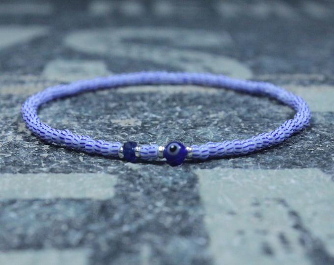 Blue Sapphire Bracelet, Mens Bracelet, Mens Jewelry, Mens Gift, September birthstone, Boyfriend gift, Husband Gift, Mens Beaded Bracelet