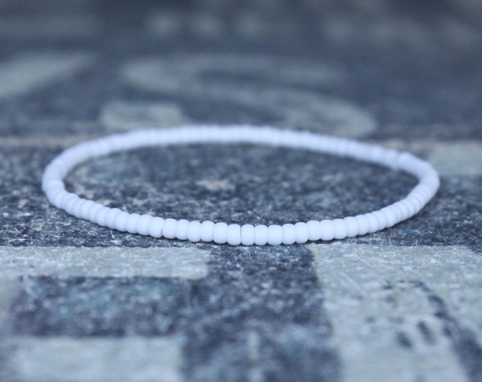 Mens Beaded Bracelet, Mens Bracelet, Minimalist jewelry, Minimalist Bracelet, Mens Jewelry, Beaded Bracelet, Boyfriend Gift, Men's Gift