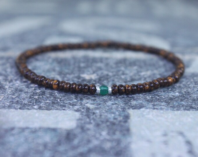 Gifts for Men, Onyx, Friendship Bracelet, Green Onyx, Mens Bracelet, Beaded Bracelet, Boyfriend Gift, Gift for Boyfriend, Gifts for Him