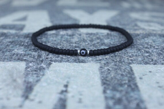Kabbalah, Mens Beaded Bracelet, Anniversary Gift, Evil Eye Bracelet, Men Gift, Gift for Boyfriend, Bracelet, Couples Bracelet, Bead Bracelet