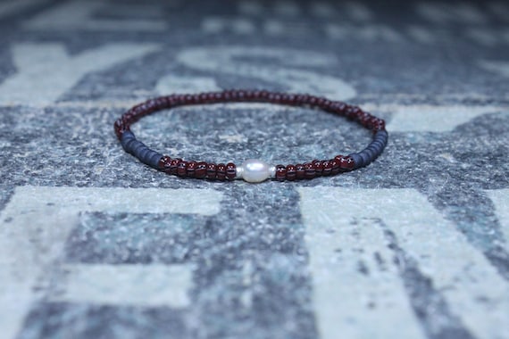 Pearl bracelet Man, Mens Gift, Love Bracelet, Gift for Men, Boyfriend Gift, Husband Gift, Gift for Boyfriend, Gift for Husband, Couples