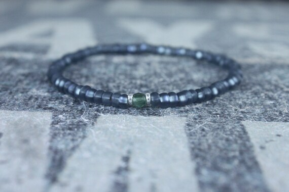 Mens Jade Bracelet, Mens Jewelry, Minimalist Bracelet, Gifts for Men, Anniversary Gift, Birthday Gift, Gift for Husband, Boyfriend Gift