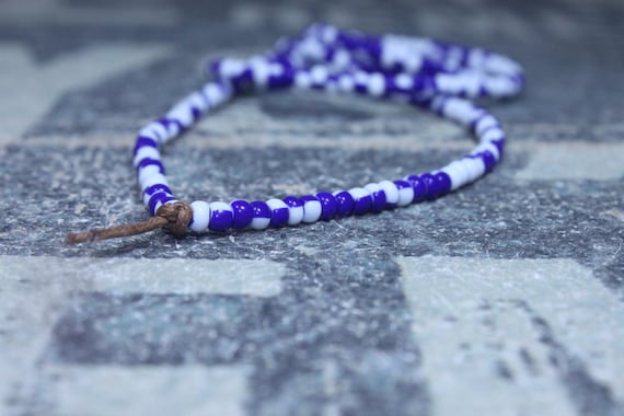 Mens Blue Necklace, Mens Beaded Necklace, Long Necklace for Men, Metal Free Necklace without Clasp, Blue Necklace, Bead Necklace, Mens Gift