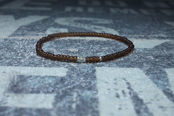 Citrine Bracelet, Men's Beaded Bracelet, Mens gifts, Gift for Husband, Boyfriend Gift, Birthstone bracelet, Anniversary Couples Bracelet