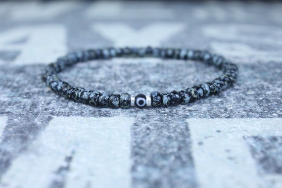 Evil Eye Bracelet, Mens Evil Eye, Anniversary Gift, Mens Gift, Gift Boyfriend, Bracelet, Couples Bracelet, Bead Bracelet, Mens Bracelet Gift