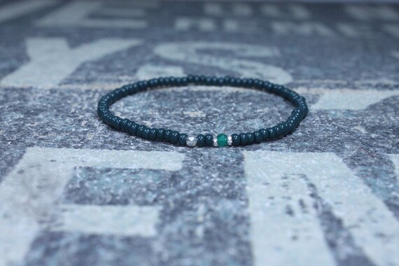 Gifts for Men, Onyx, Friendship Bracelet, Green Onyx Bracelet, Mens Bracelet, Beaded Bracelet Boyfriend Gift for Boyfriend, Gifts for Him