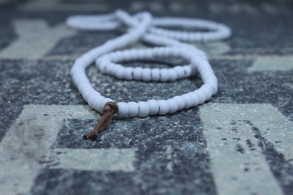 Mens Necklace, Mens Beaded Necklace, Long Necklace for Men, Metal Free Necklace without Clasp, No Clasp Necklace, Bead Necklace, Mens Gift