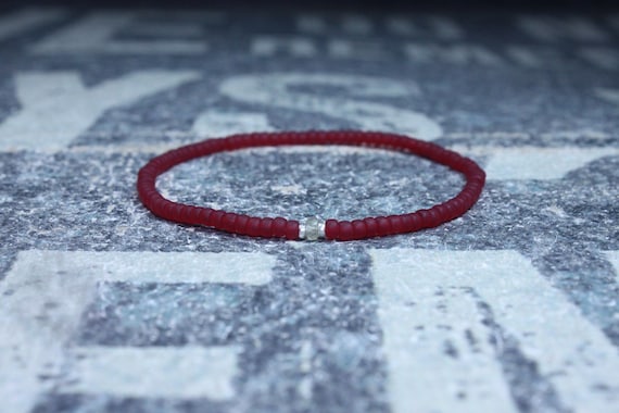 Pale Yellow Sapphire Bracelet, Mens Bracelet, Mens Jewelry, Mens Gift, September Boyfriend gift, Husband Gift, Mens Beaded Bracelet