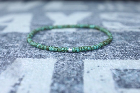 Mens Beaded Bracelet, Mens Bracelet, Minimalist jewelry, Minimalist Bracelet, Mens Jewelry, Beaded Bracelet, Boyfriend Gift, Men's Gift