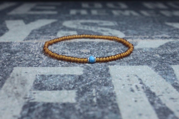 Turquoise Bracelet, Mens gifts, Gemstone bracelet, Mens Bracelet, Birthstone Bracelet, Couples Bracelet, Anniversary Gift, Beaded Bracelet