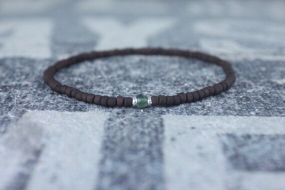 Jade Bracelet, Mens Jewelry, Minimalist Bracelet, Gifts for Men, Anniversary Gift, Birthday Gift, Gift for Husband, Boyfriend Gift