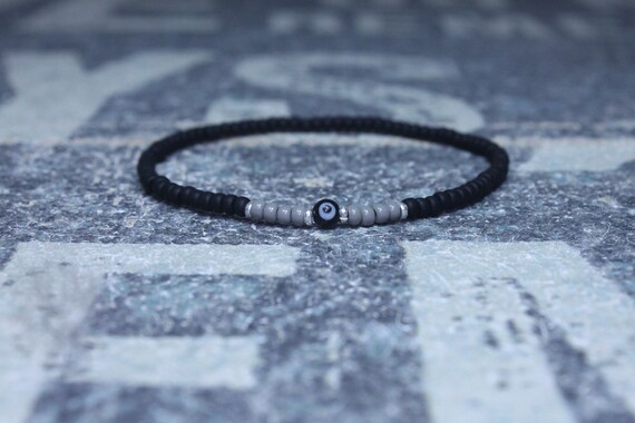 Kabbalah, Mens Beaded Bracelet, Anniversary Gift, Evil Eye Bracelet, Men Gift, Gift for Boyfriend, Bracelet, Couples Bracelet, Bead Bracelet