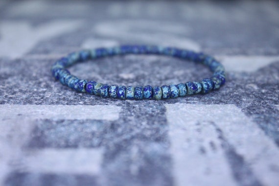 Mens Beaded Bracelet, Anniversary Gift, Mala Bracelet, Mens Gift, Gift for Boyfriend, Bracelet, Couples Bracelet, Bead Bracelet