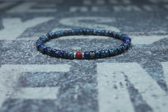 Coral bracelet, Mens Gift, Red Coral Bracelet, Gift for Men, Boyfriend Gift, Husband Gift, Gift for Boyfriend, Gift for Husband, Couples
