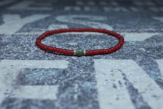Mens Jade Bracelet, Mens Jewelry, Minimalist Bracelet, Gifts for Men, Anniversary Gift, Birthday Gift, Gift for Husband, Boyfriend Gift S2