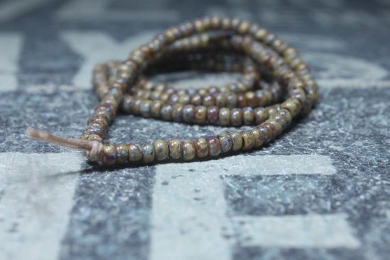 Mens Necklace, Mens Beaded Necklace, Long Necklace for Men, Metal Free Necklace without Clasp, No Clasp Necklace, Bead Necklace, Mens Gift