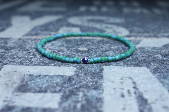 Lapis Lazuli Bracelet, Mens Lapis Lazuli Jewelry, Mens Jewelry, Mens Beaded Bracelet, Friendship Bracelet, Gift for Men, Husband Gift