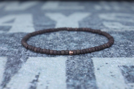 Mens Beaded Bracelet, Mens Bracelet, Minimalist jewelry, Minimalist Bracelet, Mens Jewelry, Beaded Bracelet, Boyfriend Gift, Men's Gift