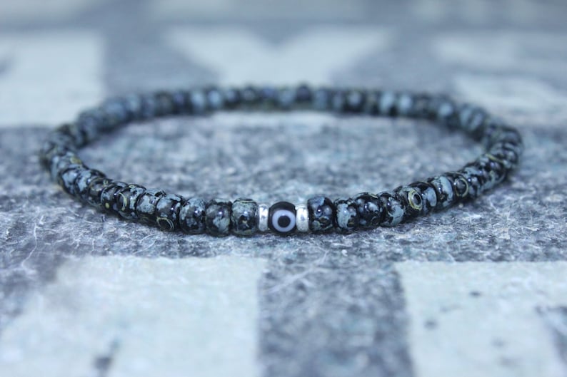 Couples Bracelet Bracelet Anniversary Gift Mens Gift Mens Evil Eye Mens Bracelet Gift Evil Eye Bracelet Bead Bracelet Gift Boyfriend