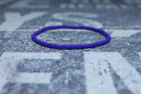Mens Blue Beaded Bracelet, Anniversary Gift, Mala Bracelet, Mens Gift, Gift for Boyfriend, Bracelet, Couples Bracelet, Bead Bracelet