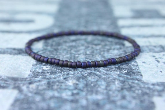 Mens Beaded Bracelet, Mens Bracelet, Minimalist jewelry, Minimalist Bracelet, Mens Jewelry, Beaded Bracelet, Boyfriend Gift, Men's Gift