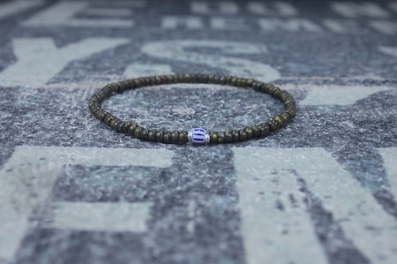 Mens Beaded Bracelet, Anniversary Gift, Beaded Bracelet, Men Gift, Gift for Boyfriend, Mens Bracelet Gift, Couples Bracelet, Bead Bracelet
