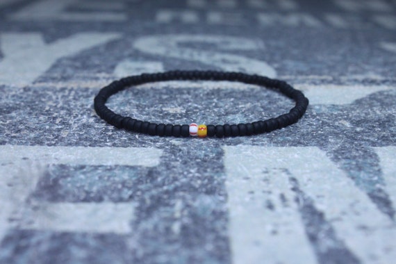 Mens Beaded Bracelet, Mens Bracelet, Minimalist jewelry, Minimalist Bracelet, Mens Jewelry, Beaded Bracelet, Boyfriend Gift, Men's Gift