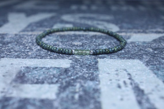 Peridot Bracelet, Bracelet Men, Mens bracelet, Mens Gifts, Birthday Gift for Men, Gemstone Bracelet, Birthstone bracelet, Bracelet Men