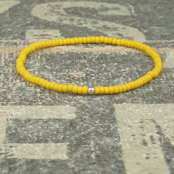 Mens Beaded Bracelet, Mens Bracelet, Minimalist jewelry, Minimalist Bracelet, Mens Jewelry, Beaded Bracelet, Boyfriend Gift, Men's Gift