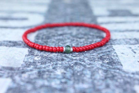 Mens Jade Bracelet, Mens Jewelry, Minimalist Bracelet, Gifts for Men, Anniversary Gift, Birthday Gift, Gift for Husband, Boyfriend Gift