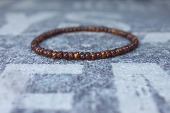 Mens Beaded Bracelet, Anniversary Gift, Mala Bracelet, Mens Gift, Gift for Boyfriend, Bracelet, Couples Bracelet, Bead Bracelet