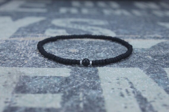 Shungite Bracelet Men, Shungite men, Mens Jewelry, Mens Shungite Bracelet, Minimalist Bracelet, Mens Gift, Boyfriend Gift, Gift for Men