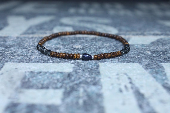 Pearl bracelet, Mens Gift, Love Bracelet, Gift for Men, Boyfriend Gift, Husband Gift, Gift for Boyfriend, Gift for Husband, Couples
