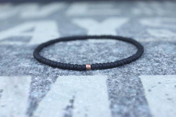 Mens Beaded Bracelet, Mens Bracelet, Minimalist jewelry, Minimalist Bracelet, Mens Jewelry, Beaded Bracelet, Boyfriend Gift, Men's Gift