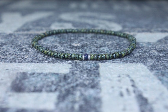 Mens opal bracelet, Black opal men, Ethiopian opal men, Ethiopian opal bracelet, Mens bracelet with opal, Delicate bracelet, Dainty bracelet