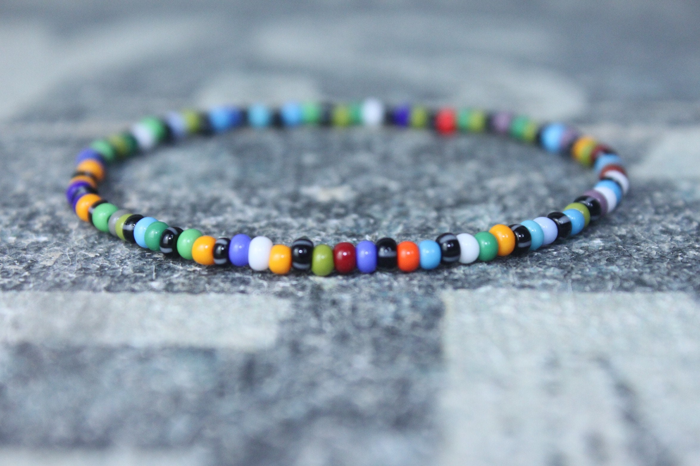Mens Beaded Bracelet Mens Bracelet Minimalist jewelry Etsy