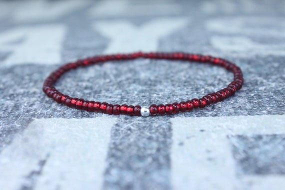 Mens Beaded Bracelet, Mens Bracelet, Minimalist jewelry, Minimalist Bracelet, Mens Jewelry, Beaded Bracelet, Boyfriend Gift, Men's Gift