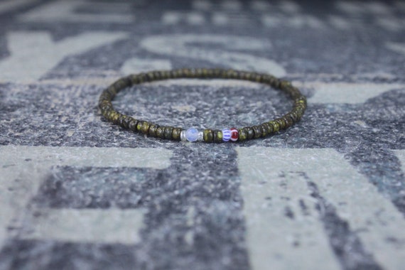 Opalite Bracelet Men, Mens Opalite Beaded Bracelet, Mens Jewelry, Men Bracelet, Minimalist Bracelet, Mens Gift, Boyfriend Gift, Gift for Men